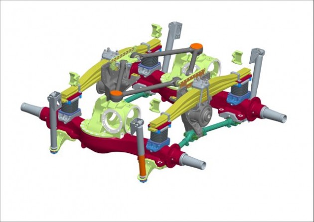Mack is now offering its new mRide suspension on the TerraPro refuse truck.