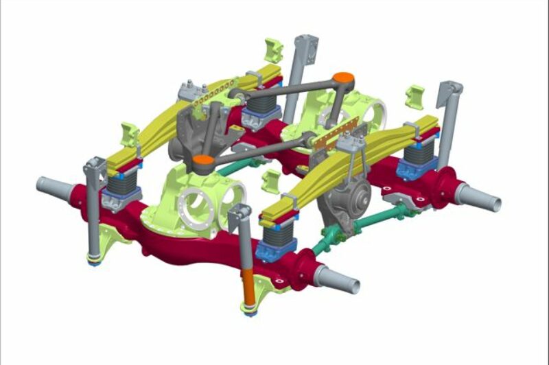 Mack is now offering its new mRide suspension on the TerraPro refuse truck.