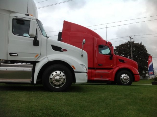 Peterbilt Ontario Truck Centres held an open house at its Whitby location over the weekend to celebrate the arrival of two new models and a new trailer line.