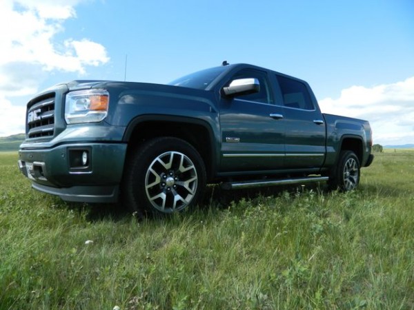 The 2014 GMC Sierra.