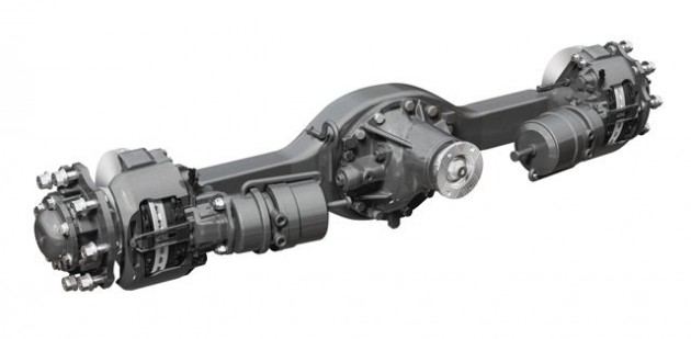 The Dana Spicer S110 axle is available on the International TerraStar 4x4.