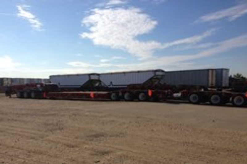 Trailer Wizards is now offering this 13-axle trailer for rent or lease.