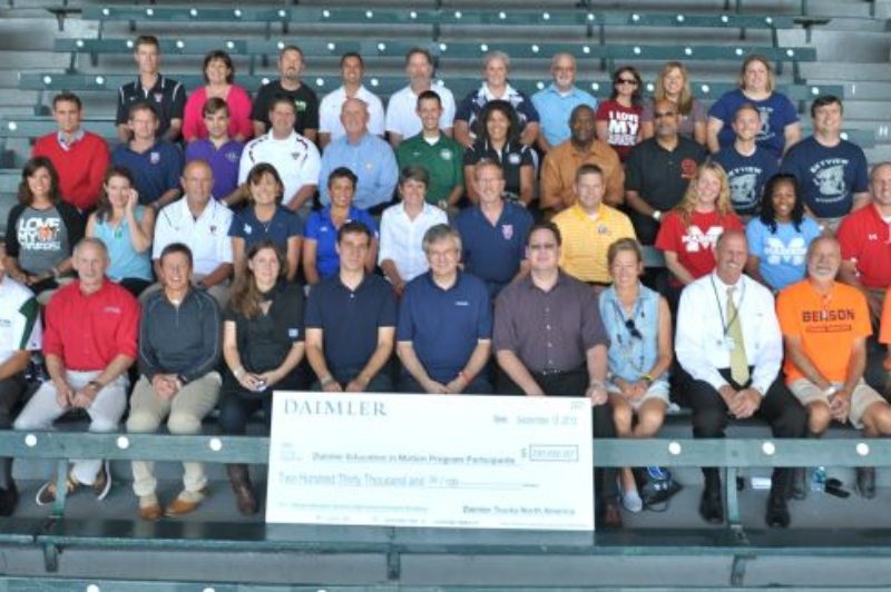 Daimler announced today a new program that will support students in the Portland area.