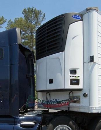 The Carrier Transicold Vector 8500 weighs less, and produces more cooling power than its predecessor, the company says.