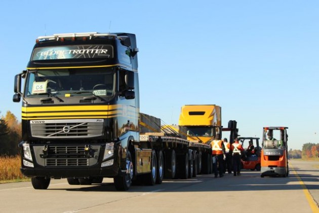 PIT is now comparing the fuel consumption of a European Volvo Globetrotter to a North American VNL.
