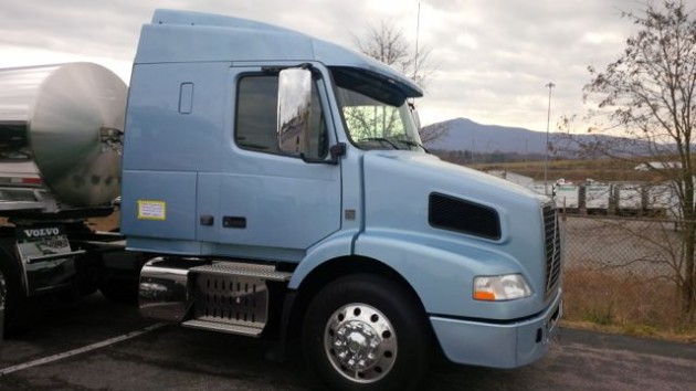 I drove this Volvo VNM for about 100 miles in Virginia, home to some pretty impressive hills, as seen in the background.