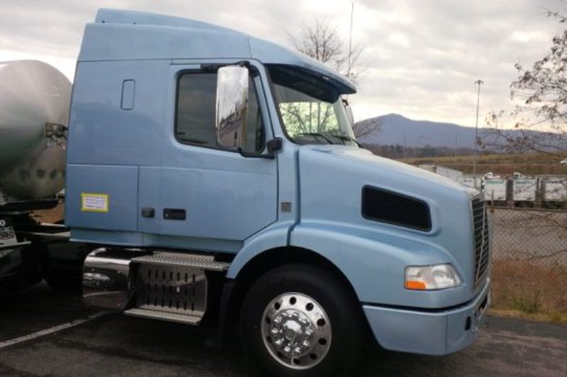 I drove this Volvo VNM for about 100 miles in Virginia, home to some pretty impressive hills, as seen in the background.