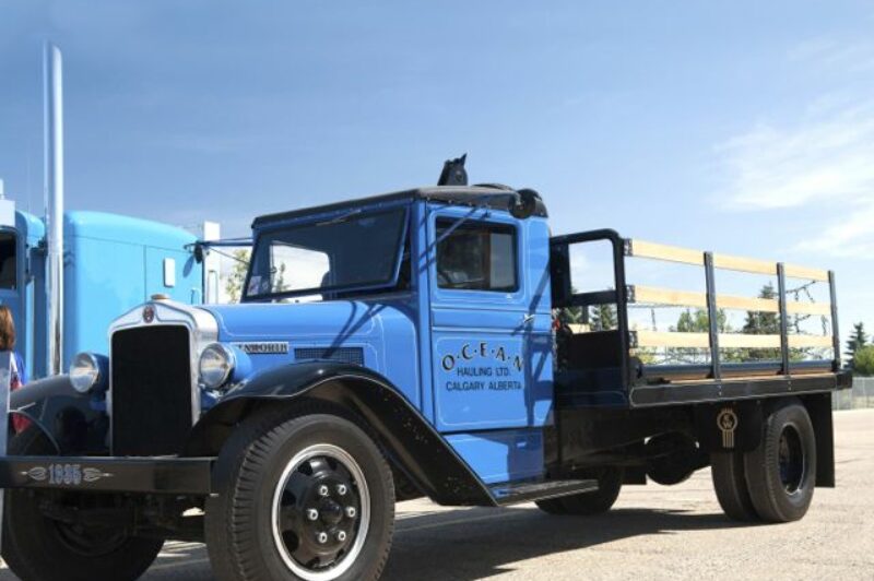 Gord Cooper's restored 1935 Kenworth Model 89.