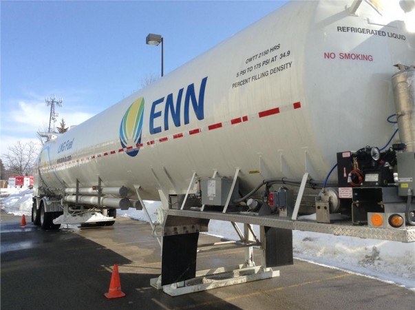 ENN's mobile refueling station