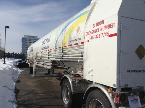 ENN's mobile refueling station