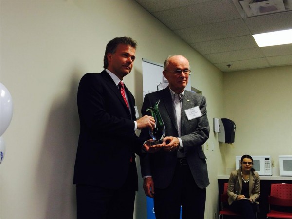 Current president and CEO Jeff Lindsay and past co-owner Fred Leslie