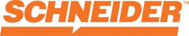 The new Schneider logo.