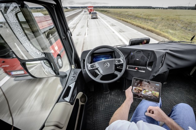 Mercedes-Benz Future Truck 2025 alternate text for this image