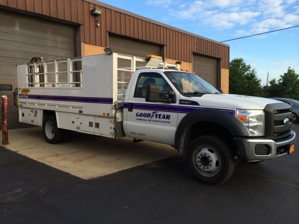 Goodyear-service-truck alternate text for this image