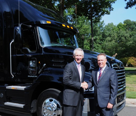Mack_Share_the_Road_Truck alternate text for this image