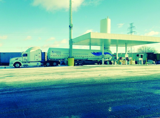 Tracteur GNL et station Boucherville alternate text for this image