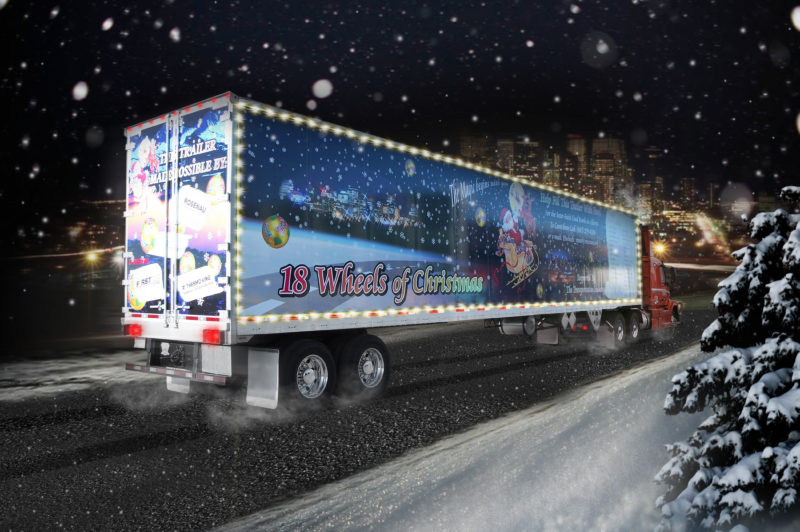18 Wheels of Christmas accepting donations in Western Canada  article image