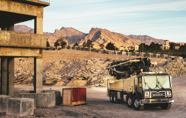 Mack TerraPro Concrete Pumper alternate text for this image