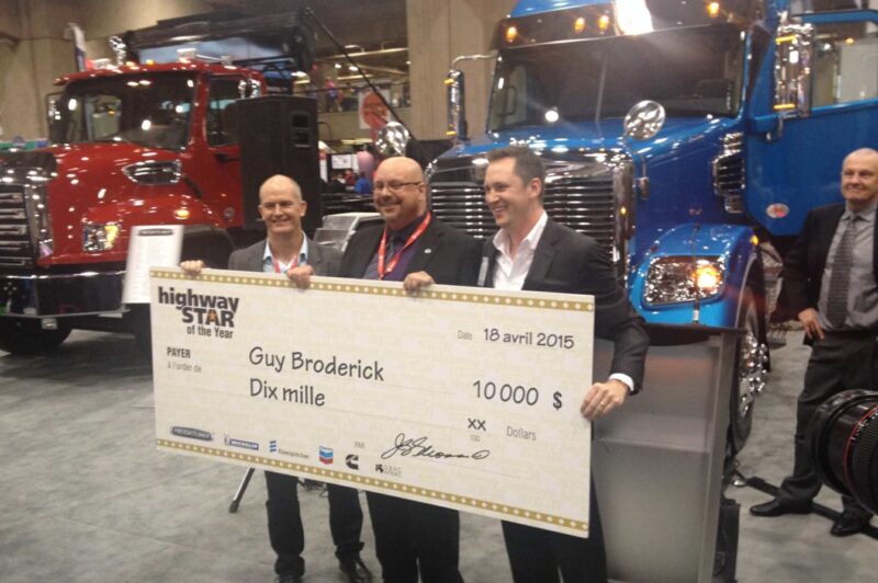 Guy Broderick named Highway Star of the Year article image