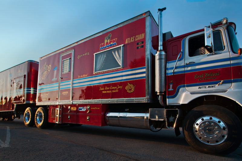 Mack partnership to revive Evel Knievel's legacy article image