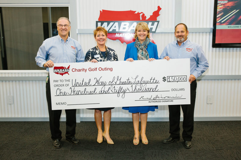 Wabash raises $360,000 at its annual charity golf event article image