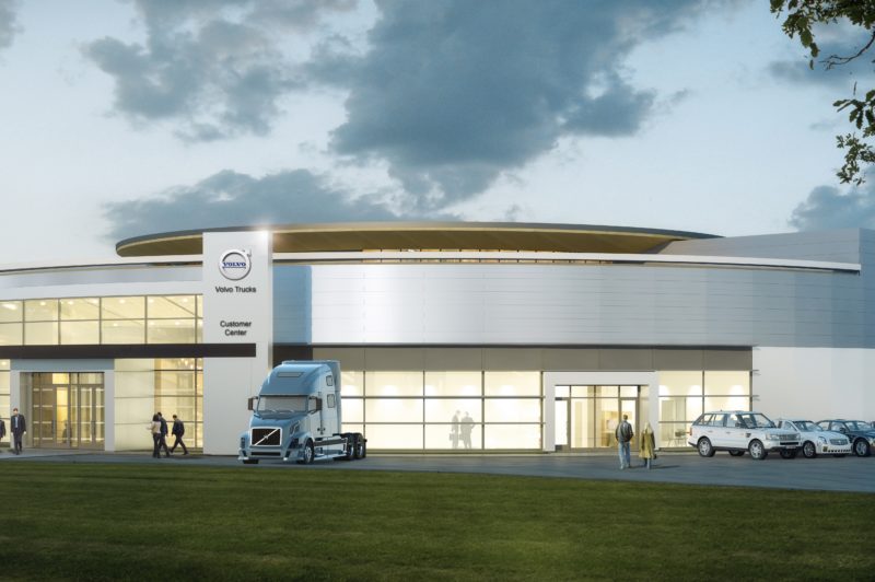 Volvo breaks ground on new Customer Experience Center at Virginia plant article image