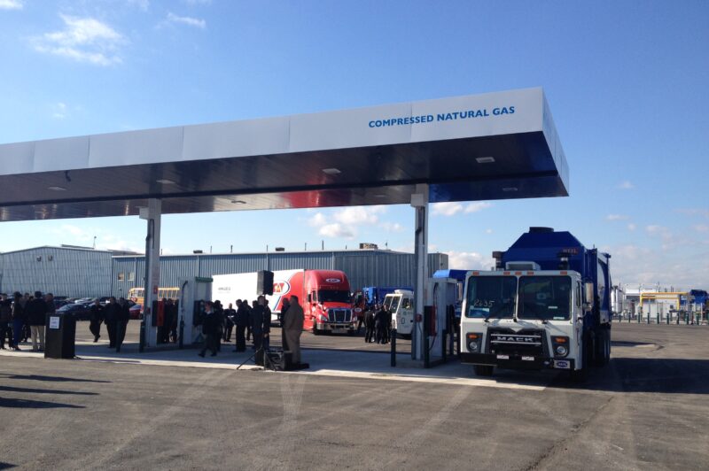 Canada’s largest CNG fuelling station now open article image