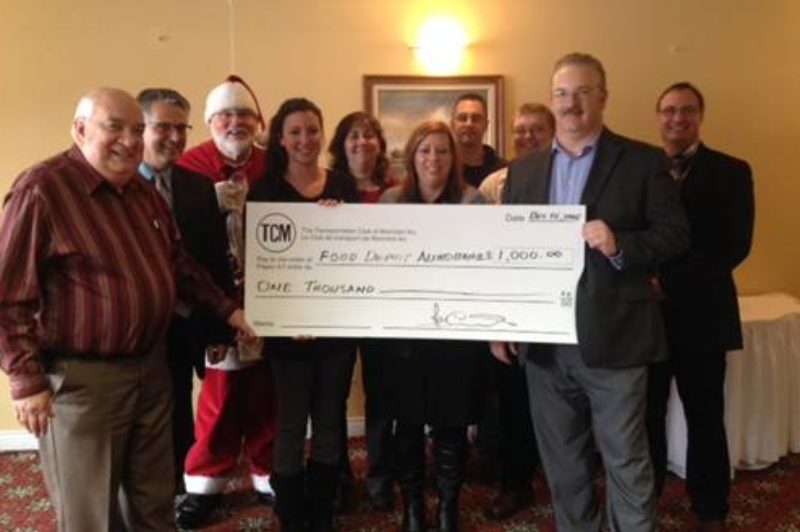 Transportation Club of Moncton contributes to Food Depot Alimentaire article image