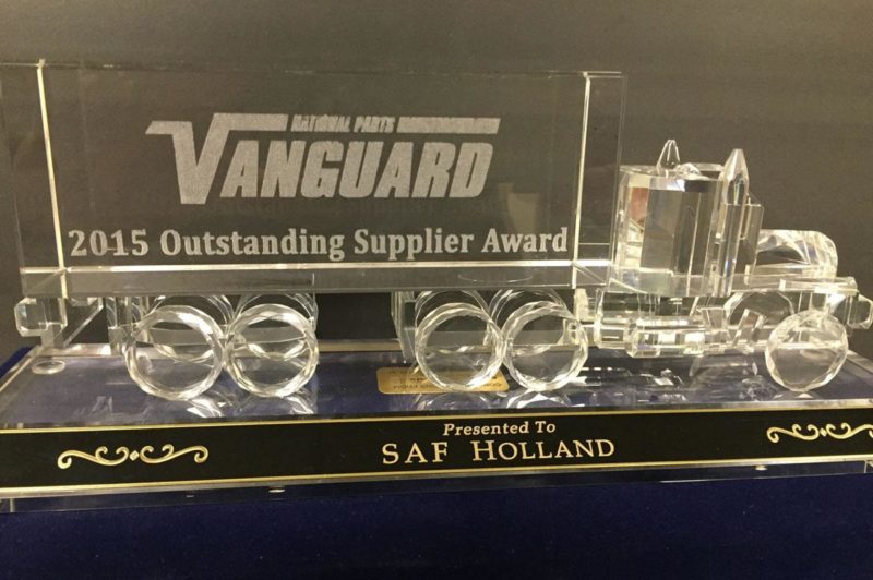SAF-Holland wins supplier award from Vanguard article image
