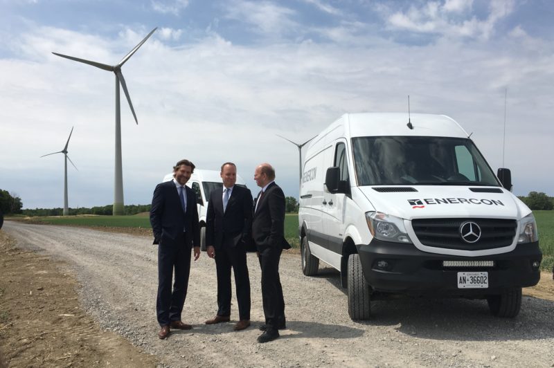 Enercon Canada partners with Mercedes-Benz, adds Sprinter 4x4s to fleet article image