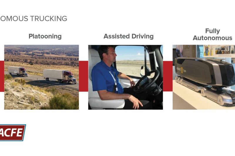 Two-truck platoons can reduce fuel consumption by 4%: NACFE article image