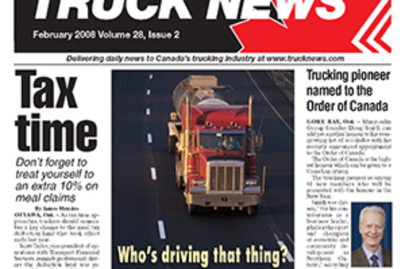 Truck News February 2008 article image