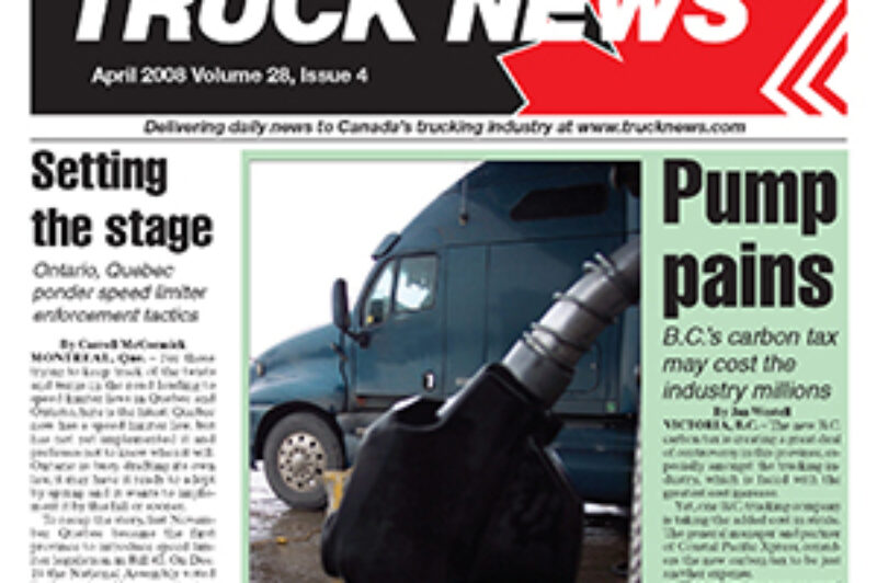 Truck News April 2008 article image