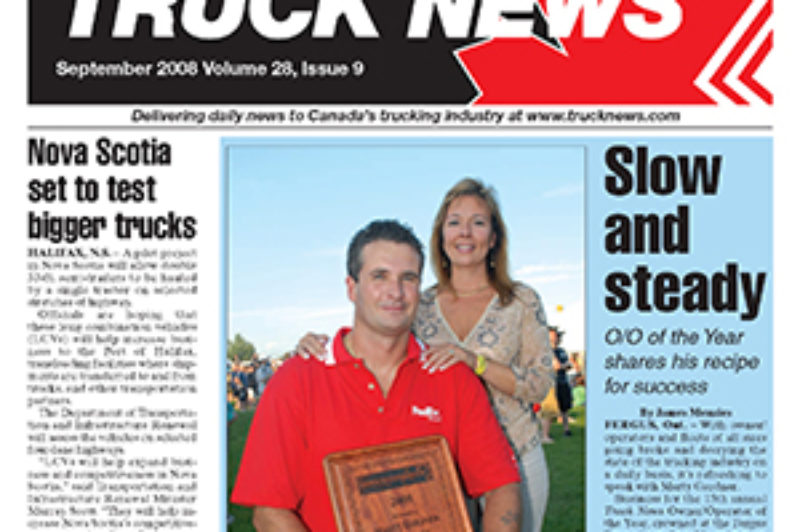 Truck News September 2008 article image