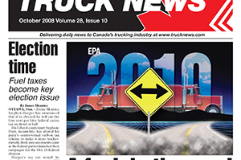 Truck News October 2008 article image