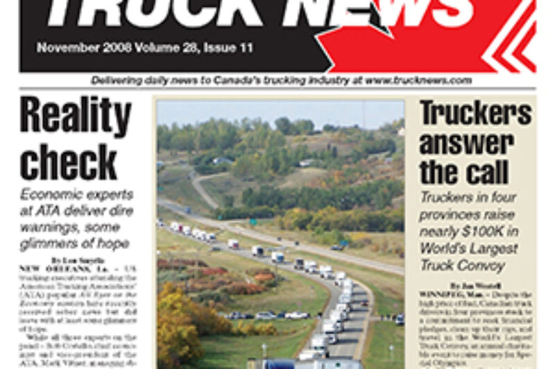 Truck News November 2008 article image