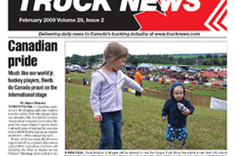 Truck News February 2009 article image