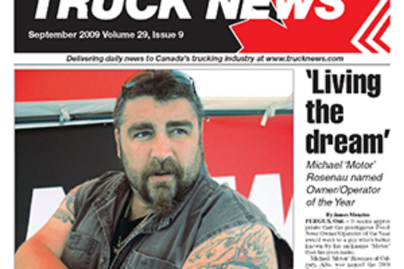 Truck News September 2009 article image