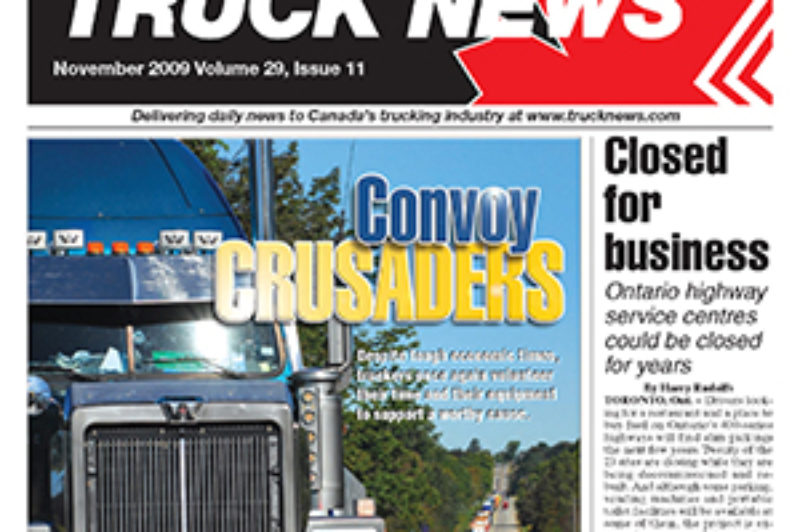 Truck News November 2009 article image