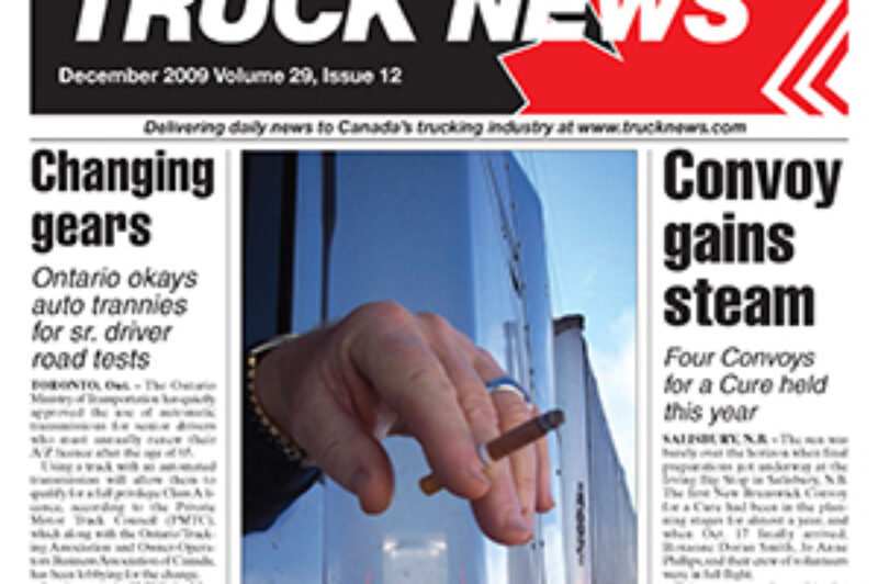 Truck News December 2009 article image