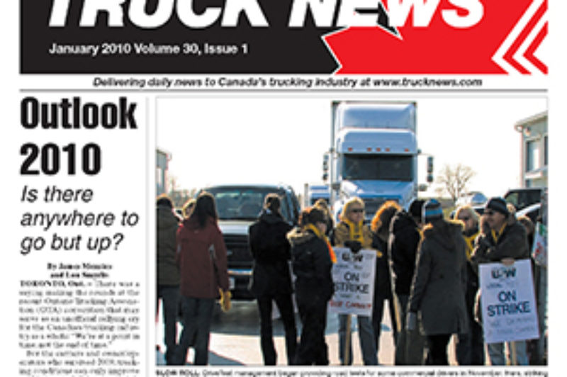 Truck News January 2010 article image