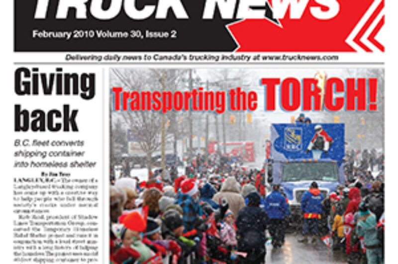 Truck News February 2010 article image