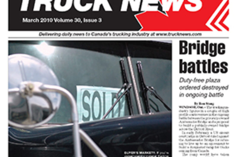 Truck News March 2010 article image