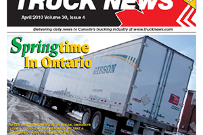 Truck News April 2010 article image