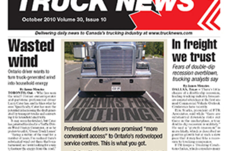 Truck News October 2010 article image