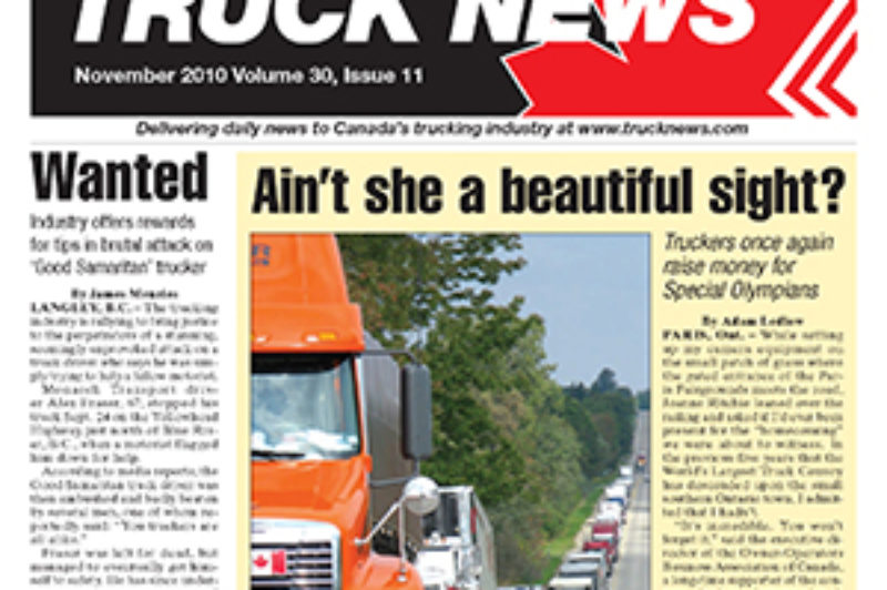 Truck News November 2010 article image