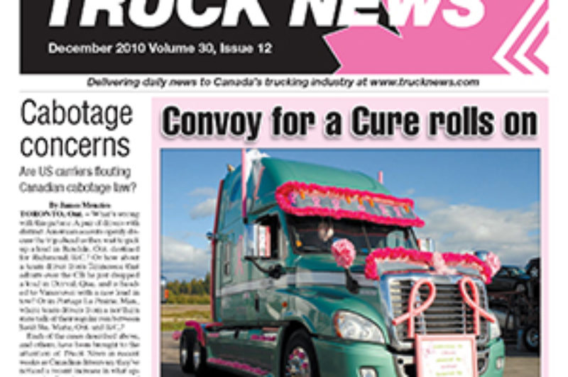 Truck News December 2010 article image