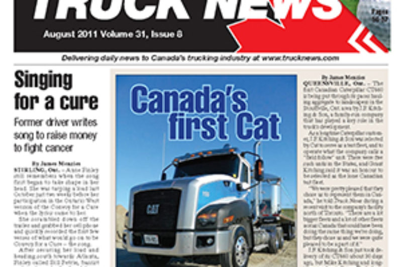 Truck News August 2011 article image