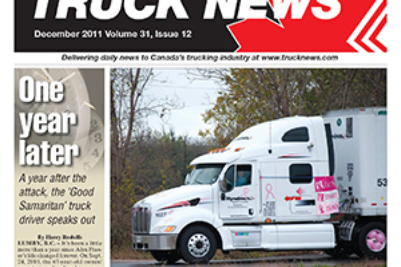 Truck News December 2011 article image