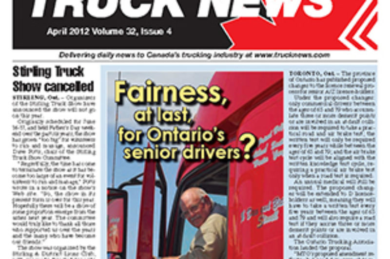 Truck News April 2012 article image